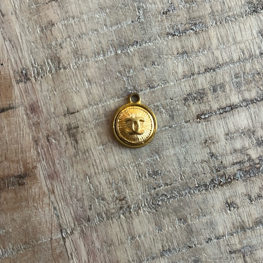 Authentic Chanel Button Repurpose for Necklace